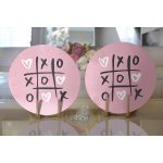 - Supla2li-9004-Gorsel2 - Realhomes Realhomes Sevgililer Günü Temalı Özel Tasarım Dijital Baskılı Modern 2'li Yuvarlak Servis Altlığı - Supla Realhomes