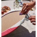 Realhomes Sevgililer Günü Temalı Özel Tasarım Dijital Baskılı Modern 2'li Yuvarlak Servis Altlığı - Supla Realhomes