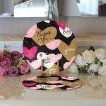 - Supla2li-9062-Gorsel3 - Realhomes Realhomes Sevgililer Günü Temalı Özel Tasarım Dijital Baskılı Modern 2'li Yuvarlak Servis Altlığı - Supla Realhomes