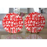 - Supla2li-9077-Gorsel2 - Realhomes Realhomes Sevgililer Günü Temalı Özel Tasarım Dijital Baskılı Modern 2'li Yuvarlak Servis Altlığı - Supla Realhomes