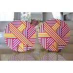 - Supla2li-9086-Gorsel2 - Realhomes Realhomes Sevgililer Günü Temalı Özel Tasarım Dijital Baskılı Modern 2'li Yuvarlak Servis Altlığı - Supla Realhomes