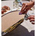 Realhomes Sevgililer Günü Temalı Özel Tasarım Dijital Baskılı Modern 2'li Yuvarlak Servis Altlığı - Supla Realhomes