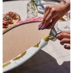 Realhomes Sevgililer Günü Temalı Özel Tasarım Dijital Baskılı Modern 2'li Yuvarlak Servis Altlığı - Supla Realhomes