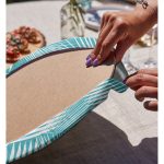 Realhomes Dijital Baskılı Modern 2'li Yuvarlak Servis Altlığı - Supla Realhomes