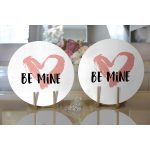 - Supla2li-9141-Gorsel2 - Realhomes Realhomes Sevgililer Günü Temalı Özel Tasarım Dijital Baskılı Modern 2'li Yuvarlak Servis Altlığı - Supla Realhomes