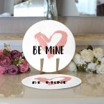 - Supla2li-9141-Gorsel3 - Realhomes Realhomes Sevgililer Günü Temalı Özel Tasarım Dijital Baskılı Modern 2'li Yuvarlak Servis Altlığı - Supla Realhomes