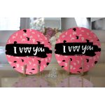 - Supla2li-9157-Gorsel2 - Realhomes Realhomes Sevgililer Günü Temalı Özel Tasarım Dijital Baskılı Modern 2'li Yuvarlak Servis Altlığı - Supla Realhomes