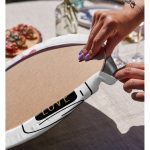 Realhomes Sevgililer Günü Temalı Özel Tasarım Dijital Baskılı Modern 2'li Yuvarlak Servis Altlığı - Supla Realhomes