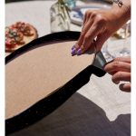 Realhomes Sevgililer Günü Temalı Özel Tasarım Dijital Baskılı Modern 2'li Yuvarlak Servis Altlığı - Supla Realhomes