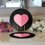 - Supla2li-9232-Gorsel3 - Realhomes Realhomes Sevgililer Günü Temalı Özel Tasarım Dijital Baskılı Modern 2'li Yuvarlak Servis Altlığı - Supla Realhomes