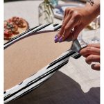 Realhomes Sevgililer Günü Temalı Özel Tasarım Dijital Baskılı Modern 2'li Yuvarlak Servis Altlığı - Supla Realhomes