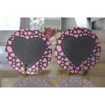 - Supla2li-9238-Gorsel2 - Realhomes  Realhomes Sevgililer Günü Temalı Özel Tasarım Dijital Baskılı Modern 2'li Yuvarlak Servis Altlığı - Supla Realhomes