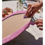 Realhomes Sevgililer Günü Temalı Özel Tasarım Dijital Baskılı Modern 2'li Yuvarlak Servis Altlığı - Supla Realhomes