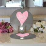 - Supla2li-9245-Gorsel3 - Realhomes Realhomes Sevgililer Günü Temalı Özel Tasarım Dijital Baskılı Modern 2'li Yuvarlak Servis Altlığı - Supla Realhomes