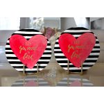 - Supla2li-9254-Gorsel2 - Realhomes Realhomes Sevgililer Günü Temalı Özel Tasarım Dijital Baskılı Modern 2'li Yuvarlak Servis Altlığı - Supla Realhomes