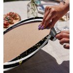 - Supla2li-9293-Gorsel4 - Realhomes Realhomes Mermer Tasarımlı Modern Dijital Baskılı 2'li Yuvarlak Servis Altlığı - Supla Realhomes