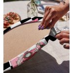 - Supla2li-9297-Gorsel4 - Realhomes Realhomes Dama Zeminli Fotoğraf Çeken Kız Tasarımlı 2'li Yuvarlak Servis Altlığı - Supla Realhomes