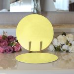 - Supla2li-961-Gorsel3 - Realhomes  Realhomes Sarı Renkli Dijital Baskılı Modern 2'li Yuvarlak Servis Altlığı - Supla Realhomes