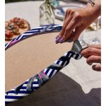 - Supla2li-968-Gorsel4 - Realhomes Realhomes Lacivert Zeminli Flamingo Desenli Dijital Baskılı Modern 2'li Yuvarlak Servis Altlığı - Supla Realhomes