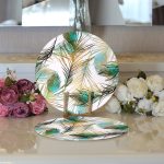 - Supla2li-981-Gorsel3 - Realhomes Realhomes Dijital Baskılı Modern 2'li Yuvarlak Servis Altlığı - Supla Realhomes