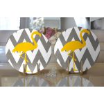 - Supla2li-grizigfla-Gorsel2 - Realhomes Realhomes Flamingo Desenli Modern 2'li Yuvarlak Servis Altlığı - Supla Realhomes