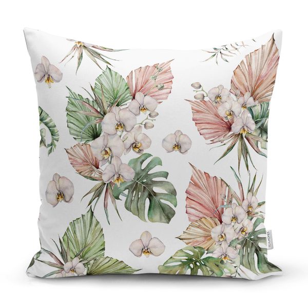 RealHomes Dijital Baskılı Pofuduk Sandalye Minderi 40 x 40 cm Düğmeli Realhomes