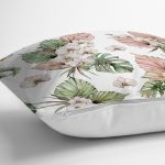 - Rh-K10000-Gorsel3 - Realhomes  Tropik Yaprak Motifli Dijital Baskılı Modern Yastık Kırlent Kılıfı Realhomes