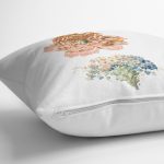 - Rh-K10032-Gorsel3 - Realhomes Beyaz Zemin Çiçek Motifli Dijital Baskılı Dekoratif Yastık Kırlent Kılıfı Realhomes