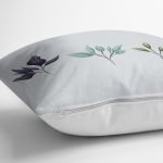 - Rh-K10041-Gorsel3 - Realhomes  Mint Yeşili Zeminli Çiçek Tasarımlı Dijital Baskılı Dekoratif Yastık Kırlent Kılıfı Realhomes