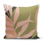 Özel Tasarım Boho Çizimli Dijital Baskılı Modern Yastık Kırlent Kılıfı Realhomes