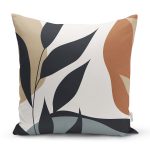 Özel Tasarım Boho Çizimli Dijital Baskılı Dekoratif Yastık Kırlent Kılıfı Realhomes