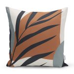 Özel Tasarım Boho Çizimli Dijital Baskılı Dekoratif Yastık Kırlent Kılıfı Realhomes