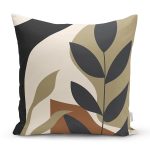 Özel Tasarım Boho Çizimli Dijital Baskılı Dekoratif Yastık Kırlent Kılıfı Realhomes