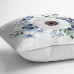 - Rh-K10072-Gorsel3 - Realhomes Beyaz Gül Tasarımlı Dijital Baskılı Modern Yastık Kırlent Kılıfı Realhomes