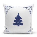 Çam Ağacı Tasarımlı Dijital Baskılı Modern Yastık Kırlent Kılıfı Realhomes