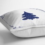 Çam Ağacı Tasarımlı Dijital Baskılı Modern Yastık Kırlent Kılıfı Realhomes