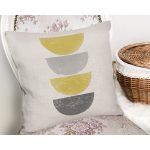 Güneş & Ay Sanatsal Çizimli Dijital Baskılı Modern Yastık Kırlent Kılıfı Realhomes