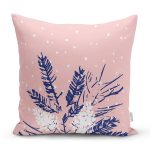 Pembe Zemin Özel Tasarımlı Dijital Baskılı Modern Yastık Kırlent Kılıfı Realhomes