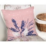 Pembe Zemin Özel Tasarımlı Dijital Baskılı Modern Yastık Kırlent Kılıfı Realhomes