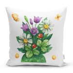 - Rh-K10118-Gorsel1 - Realhomes Pastel Rengarenk Çiçek Tasarımlı Dijital Baskılı Modern Yastık Kırlent Kılıfı Realhomes
