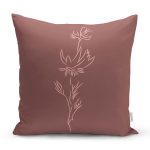 Minmalist Özel Tasarımlı Dijital Baskılı Dekoratif Yastık Kırlent Kılıfı Realhomes