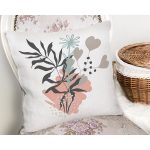 - Rh-K10130-Gorsel2 - Realhomes Natural Floral Tasarımlı Dijital Baskılı Modern Yastık Kırlent Kılıfı Realhomes