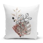 - Rh-K10131-Gorsel1 - Realhomes  Natural Floral Tasarımlı Dijital Baskılı Dekoratif Yastık Kırlent Kılıfı Realhomes