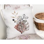 - Rh-K10131-Gorsel2 - Realhomes  Natural Floral Tasarımlı Dijital Baskılı Dekoratif Yastık Kırlent Kılıfı Realhomes