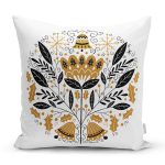 - Rh-K10138-Gorsel1 - Realhomes Mery Christmas Temalı Dijital Baskılı Modern Yastık Kırlent Kılıfı Realhomes