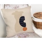 Boho Çizimli Özel Tasarımlı Dijital Baskılı Modern Yastık Kırlent Kılıfı Realhomes