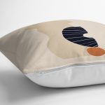 Boho Çizimli Özel Tasarımlı Dijital Baskılı Modern Yastık Kırlent Kılıfı Realhomes