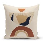 Boho Çizimli Özel Tasarımlı Dijital Baskılı Dekoratif Yastık Kırlent Kılıfı Realhomes