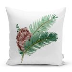 - Rh-K10156-Gorsel1 - Realhomes Kozalak Çizimli Cristmas Temalı Dijital Baskılı Modern Yastık Kırlent Kılıfı Realhomes