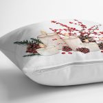 - Rh-K10159-Gorsel3 - Realhomes  Mum & Kozalak Tasarımlı Christmas Temalı Dijital Baskılı Dekoratif Yastık Kırlent Kılıfı Realhomes